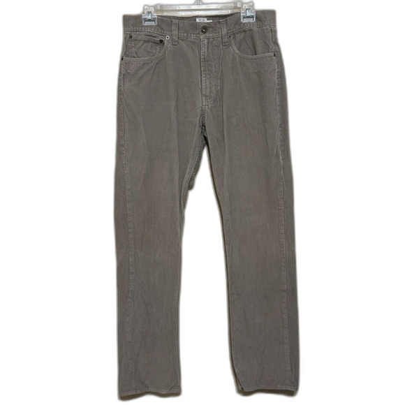 J.CREW Other - J. Crew Corduroy Chino Pants Mens 32x34 Brown 5 Pocket Vintage Slim Straight